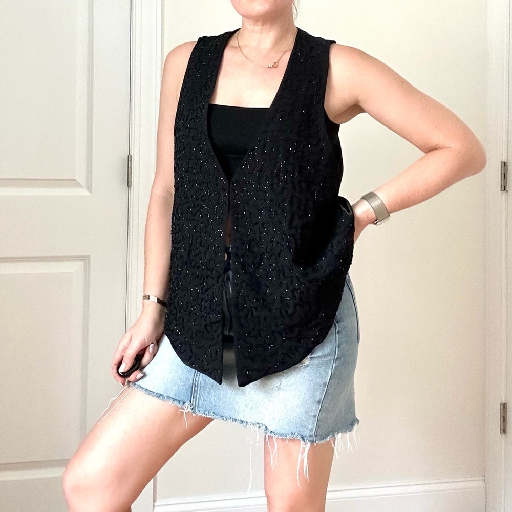 H&M Beaded Vest